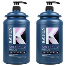 KA'FEN 卡氛 凱樂沙龍專業保濕沐浴乳, 2L, 2瓶