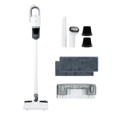 humming 무선 청소기 + 물걸레 세트 HML-VC2502W, 화이트