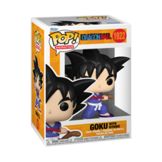 Funko POP 七龍珠公仔 孫悟空 悟空 如意棒 83712, 1個