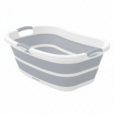 DING DONG PET 基本寵物折疊浴缸 大, 灰色, 1個
