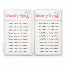 Maket Gamseong Beauty Eye 免膠水假睫毛 B08 160p, 1個, 黑色