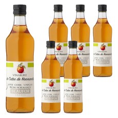BEAUFOR 堡芙 諾曼第蘋果醋 法國原裝進口, 500ml, 6瓶