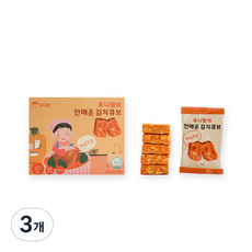 孩童副食品調理凍乾 不辣泡菜口味 8入, 32g, 3盒