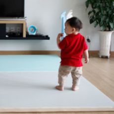 체리나무 폴더매트, 블루