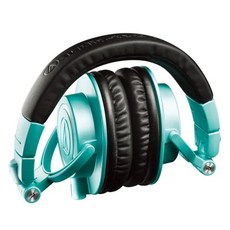 audio-technica 鐵三角 耳罩式耳機 原廠保固, ATH-M50x IB, 藍色