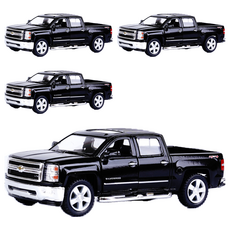 KiNSMAR 2014 雪佛蘭 Silverado 公仔 隨機出貨, 4個