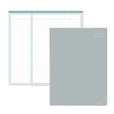 there's B5文件夾 + B5筆記本 2入, 1套, 薄荷