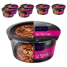 더미식 오징어 컵라면 127g, 7개