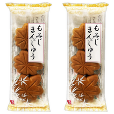 多田製菓 楓葉造型紅豆味日式饅頭, 110g, 2包