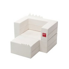 design skin 蛋糕沙發, 白色