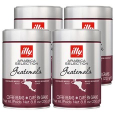 일리커피 과테말라 원두, 홀빈(분쇄안함), 250g, 4개