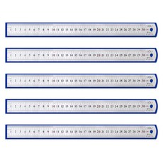 Market Plan 鋼尺 30cm, 5個, 混合顏色