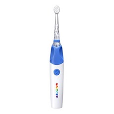 BabySmile 炫彩變色兒童電動牙刷 USB充電式 柔軟刷頭 3歲以上適用, S-205, 藍色, 1組