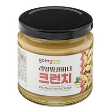 곰곰 리얼 100% 땅콩버터 크런치, 230g, 1개