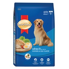 SmartHeart 慧心 成犬配方乾糧 維生素E和硒 鈣和磷, 雞肉 + 雞蛋, 3kg, 1袋