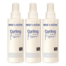 미쟝센 컬링 매트 볼륨 헤어 픽서, 200ml, 3개