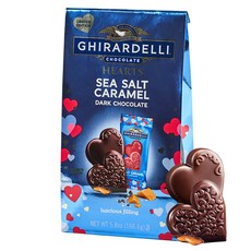 GHIRARDELLI 鷹牌 愛心黑巧克力 海鹽焦糖, 1個, 166.6G