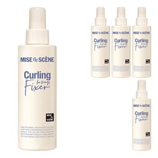 미쟝센 컬링 매트 볼륨 헤어 픽서, 200ml, 5개