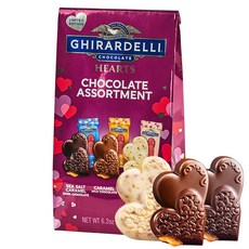 GHIRARDELLI 鷹牌 愛心巧克力綜合, 1個, 175.8克