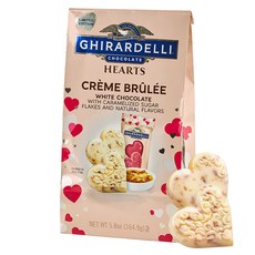 GHIRARDELLI 鷹牌 愛心白巧克力焦糖布蕾口味, 164.9克, 1個