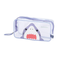 Skater 鯊魚透明收納袋, 1個, 1個