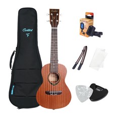 Cantavil 入門款烏克麗麗 CCU-100 + 5件組, 音樂會型, 1個