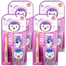 Chika Chika 幼兒牙刷套組 Patty with Pororo, 4組
