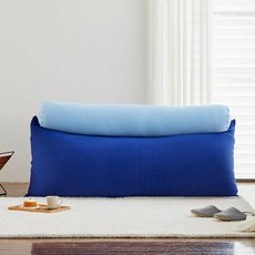 리브맘 맥스 대형 빈백 리클라이너 소파, 네이비블루