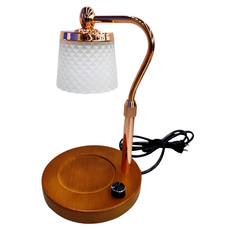 Rofancy 洛帆晞 融蠟燈 經典木座系列 可調光 可調高低 安全認證 白菱格