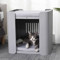 DING DONG PET 寵物生活雙層墊子屋, 1個, 白色