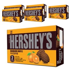HERSHEY'S 好時 柑橘華夫餅, 6盒, 55g