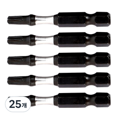 세신버팔로 임팩트 드라이버 비트 T25 SB-TIB2565 C1102952, 25개