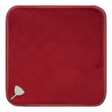 HANIL 超細纖維加熱坐墊, Wine, 45*45cm