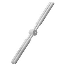 Solvang 旋轉十字伸展桿, 灰色