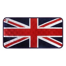 HANIL 超細纖維電熱坐墊, 英國國旗, 2人座 (45 x 87 cm)