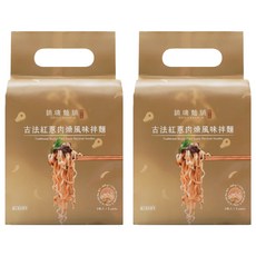 大師兄銷魂麵舖 古法紅蔥肉燥風味拌麵 123g, 6包