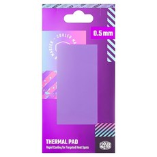 COOLER MASTER 酷碼 矽膠導熱片, Rapid Cooling for Targeted Heat Spots, Thermal Pad, 1個, Purple
