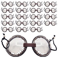 렌즈닦이소녀 아쿠아브라운 더블스트랩 의료용 안대, 20개, AQUA BROWN SHIELD
