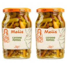 MELLISSE 辣味卡宴辣椒, 330g, 2個