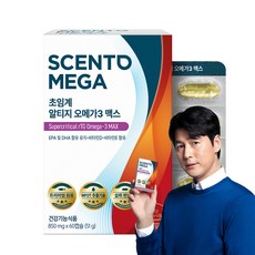 Scentomega 超臨界rTG Omega-3 Max 51g, 60顆, 1個