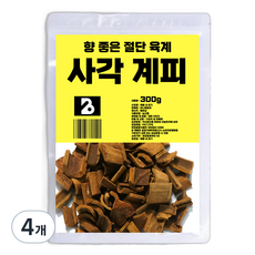 비니플랑센 향 좋은 절단 육계 사각 계피, 300g, 4개