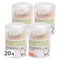 Pungseong 韓國製棉花棒 義大利產棉花, 20個, 100件