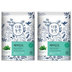다농원 페퍼민트티, 1.5g, 25개입, 2개