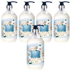 부케가르니 딥퍼퓸 트리트먼트 베이비파우더, 1L, 5개