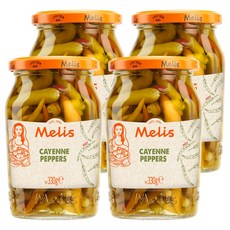 멜리스 핫케이엔 페퍼, 4개, 330g