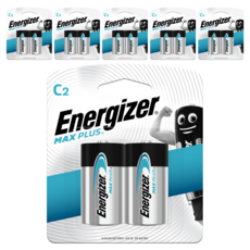Energizer 勁量 Max Plus C型乾電池, 6個, 2入