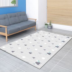 프로비 에코 놀이방 양면 매트 꼬꼬마키재기, 혼합색상