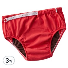 행복드림 깔끔 심플 누수 걱정 NO 요실금 안심 팬티 레드, 대형, 3개, 1매입