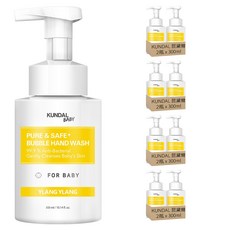KUNDAL 昆黛爾 洗手慕斯, 依蘭香, 300ml, 8瓶