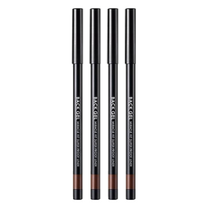 TONYMOLY Back Gel 眼線膠筆, Miracle Fit Super Proof Liner, 01 黑色, 4支